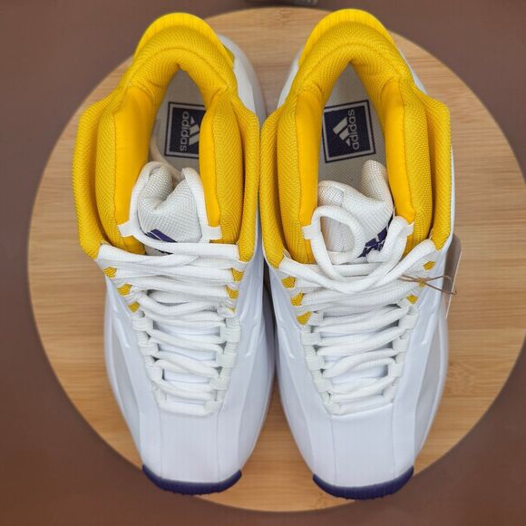 Adidas Crazy 1 “Lakers Home” 2022 Men’s Size 8 - Picture 8 of 12